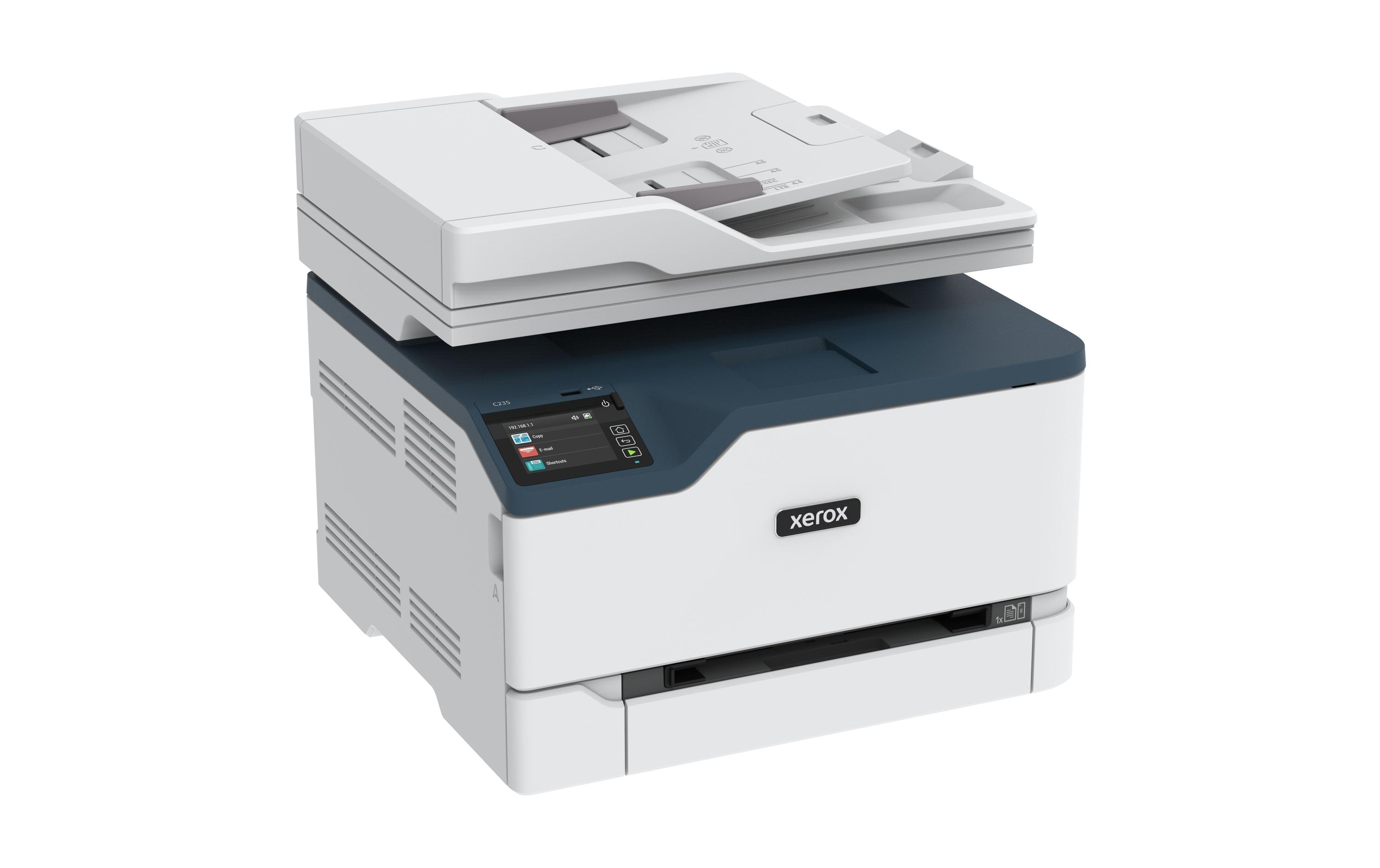 Multifunktionsdrucker C235<br>WLAN-fähiger Multifunktions-Drucker mit Duplexeinheit