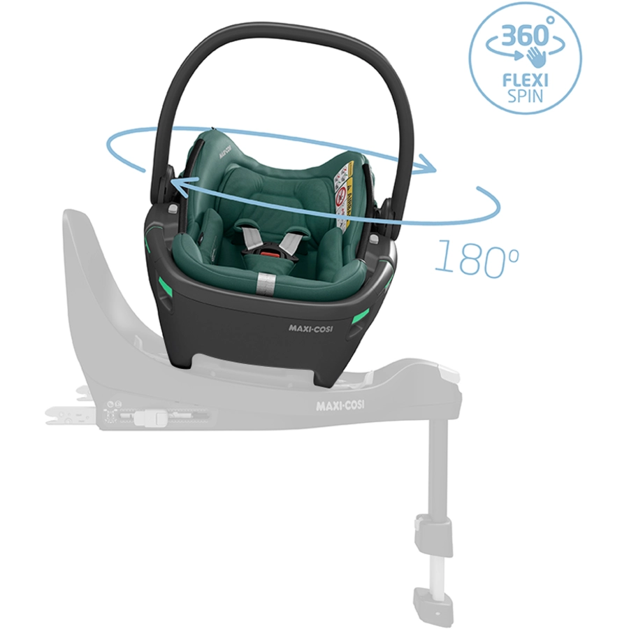 MAXI COSI Babyschale Coral 360 Essential Green