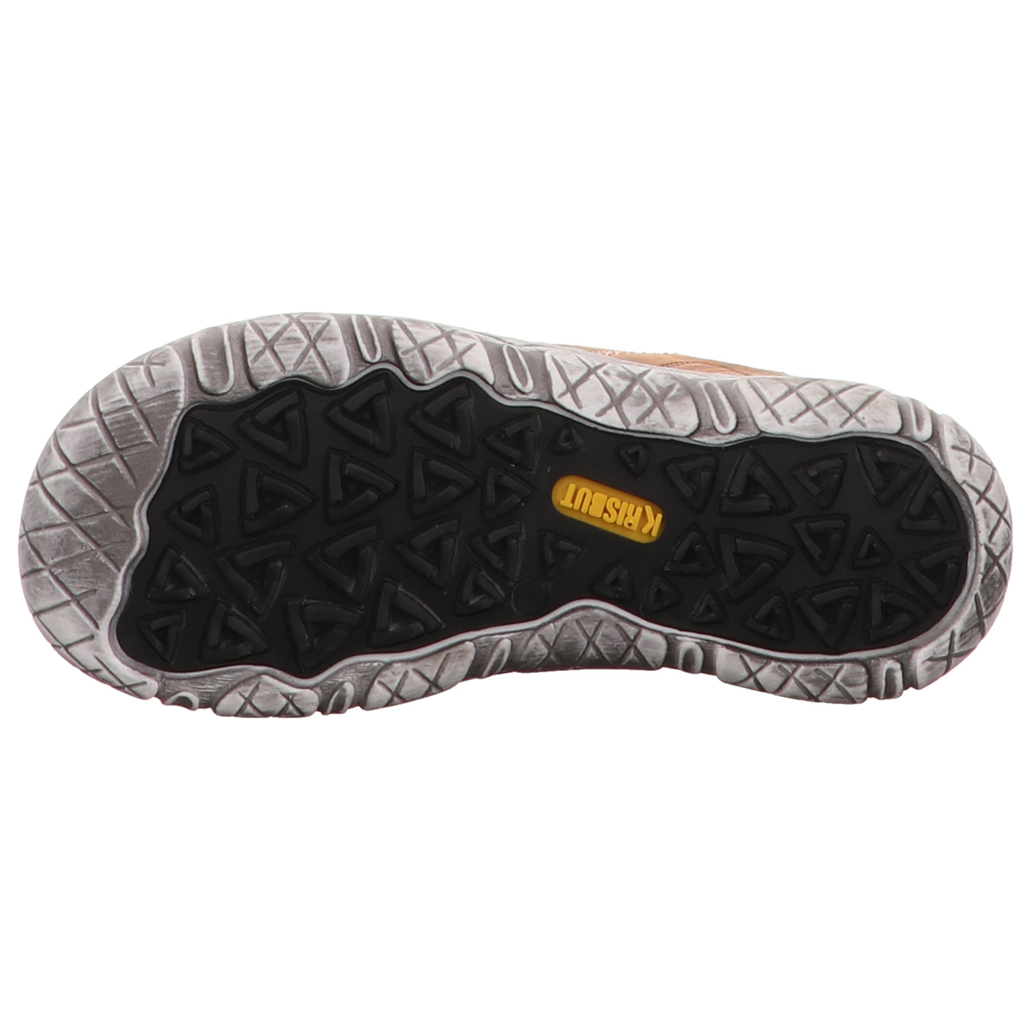 Krisbut Schnürhalbschuh gelb/orange