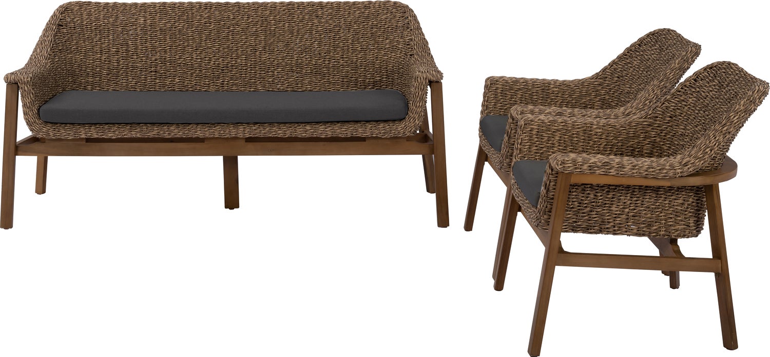 Intratuin 4-zits loungeset Lilly bruin