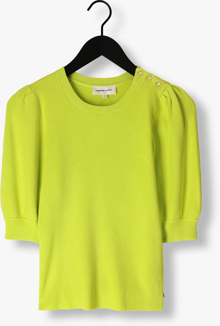 FABIENNE CHAPOT lime fabienne chapot trui lillian ss pullover