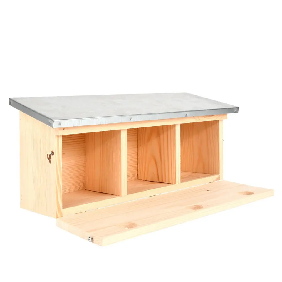 Birds for Birds Vogelhuis - hout - nestkastje voor mussen - 47 cm