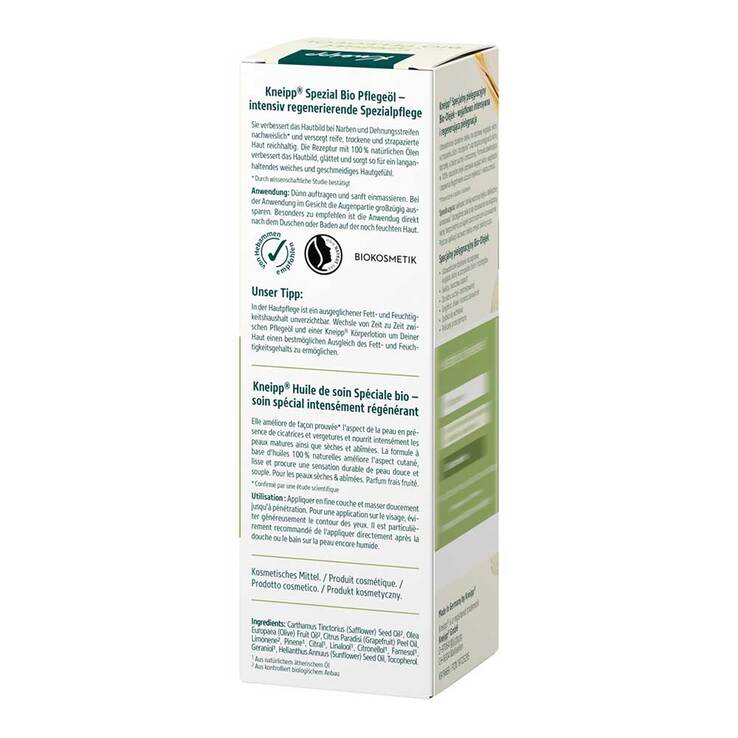 Kneipp Spezial Bio Pflegeöl, 100 ml