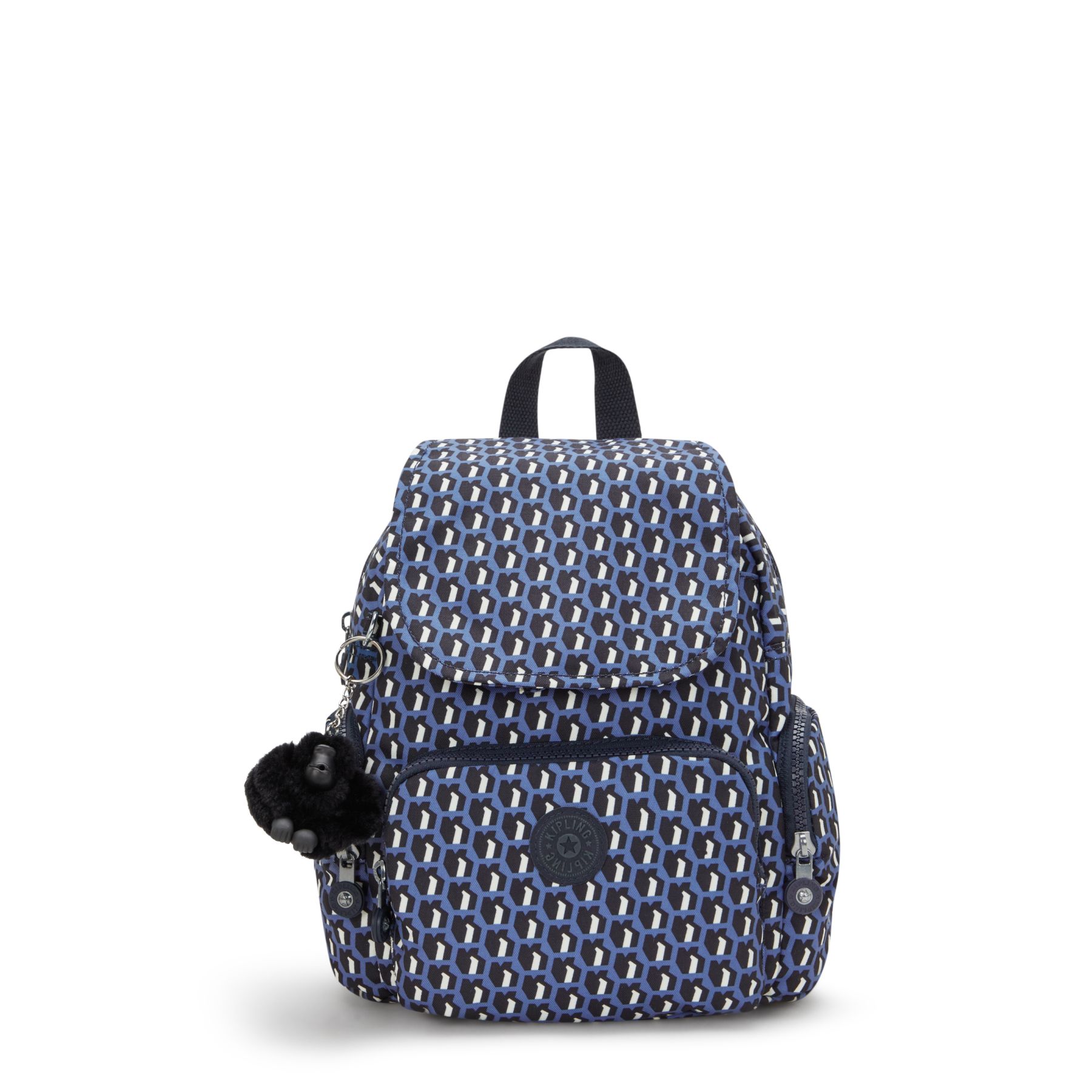 CITY ZIP MINI Mini sac à dos avec bretelles ajustables - 3D K Blue