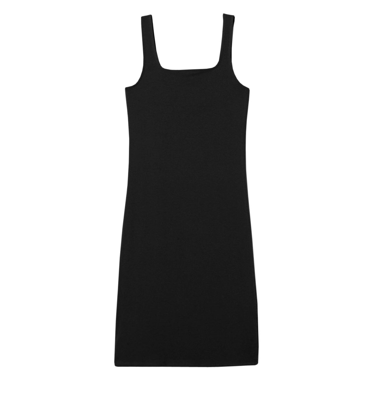 Robe-débardeur unie Femme - Noir