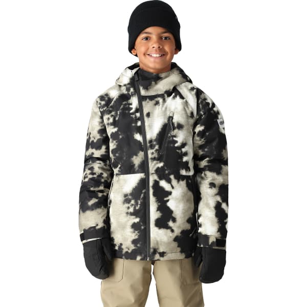 Veste snowboard 686 BOYS HYDRA INSULATED JACKET WHITE NEBULA