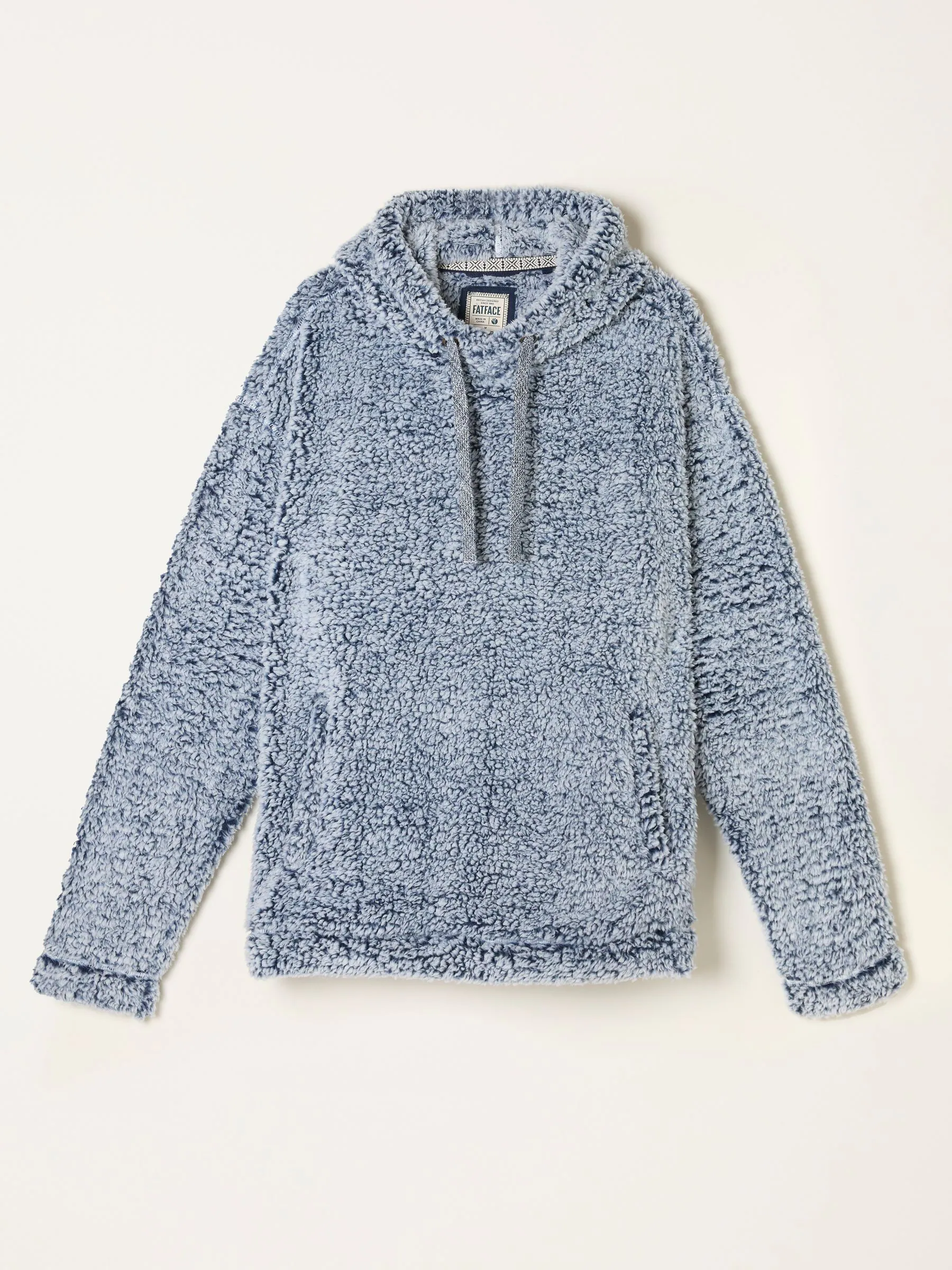 Marineblauw - FatFace Sofa Snuggle Hoodie