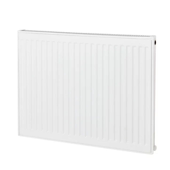 Radiateur eau chaude acier GoodHome blanc 739 W L.80 cm x H.60 cm
