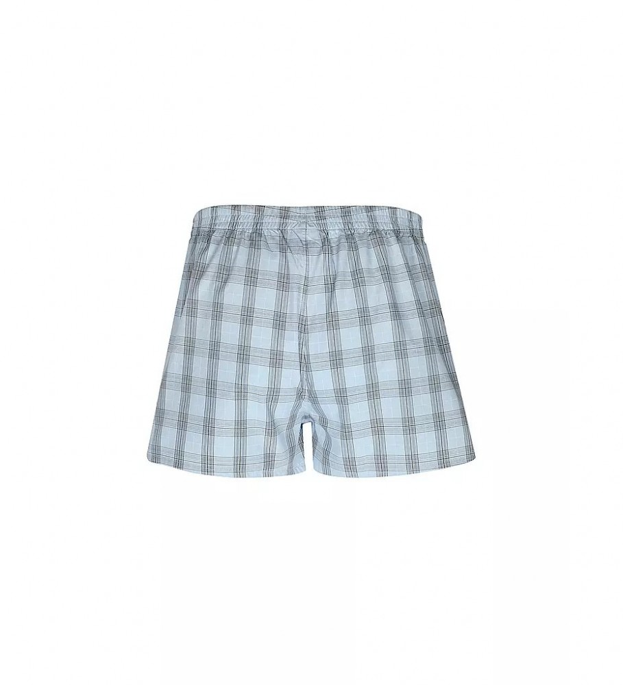 Cuecas Boxer BOSS Pack 2 Woven, Azuis