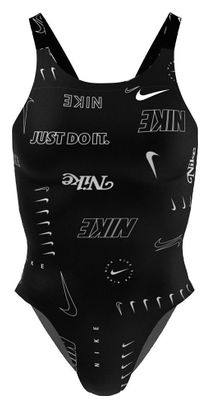 Maillot de Bain Femme Nike Fastback One Pièce Noir