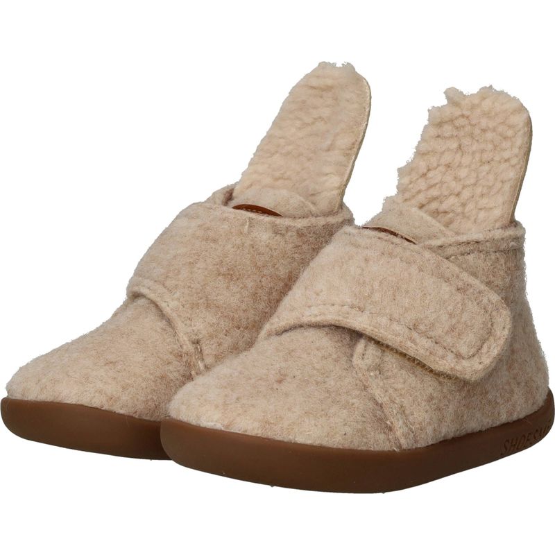 Shoesme Pantoffels Beige Jongens