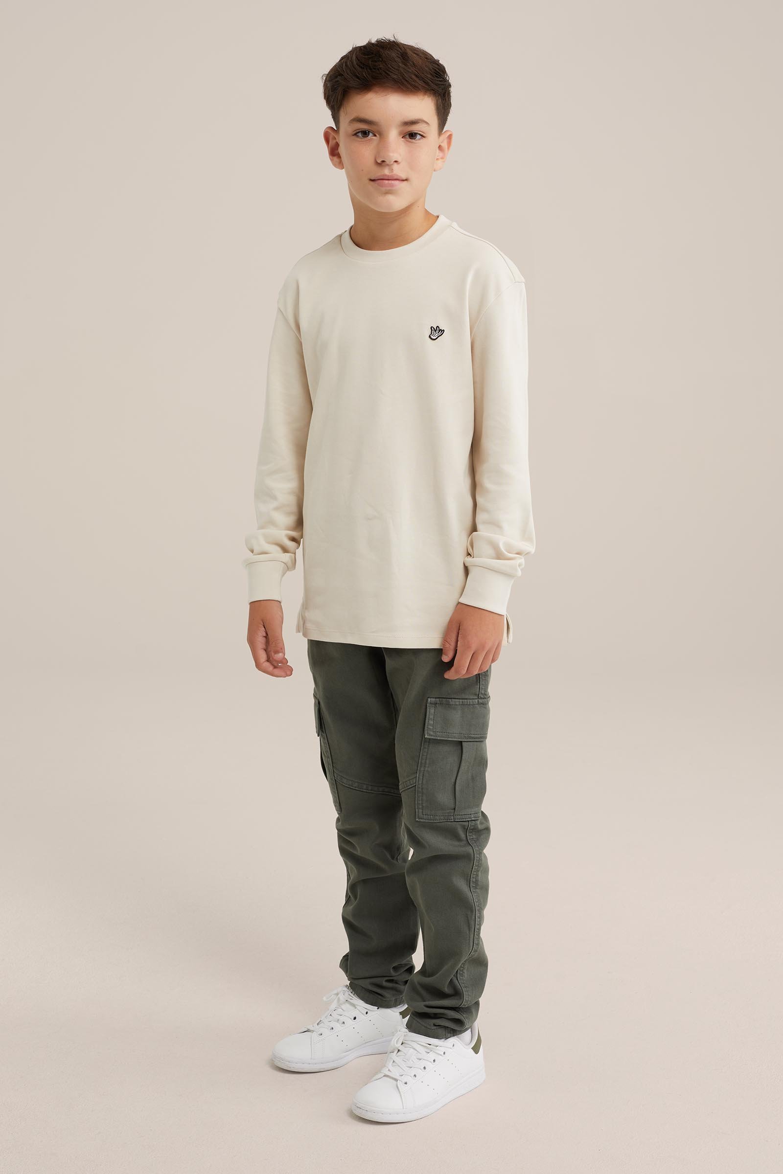Jongens T-shirt WE Fashion Beige