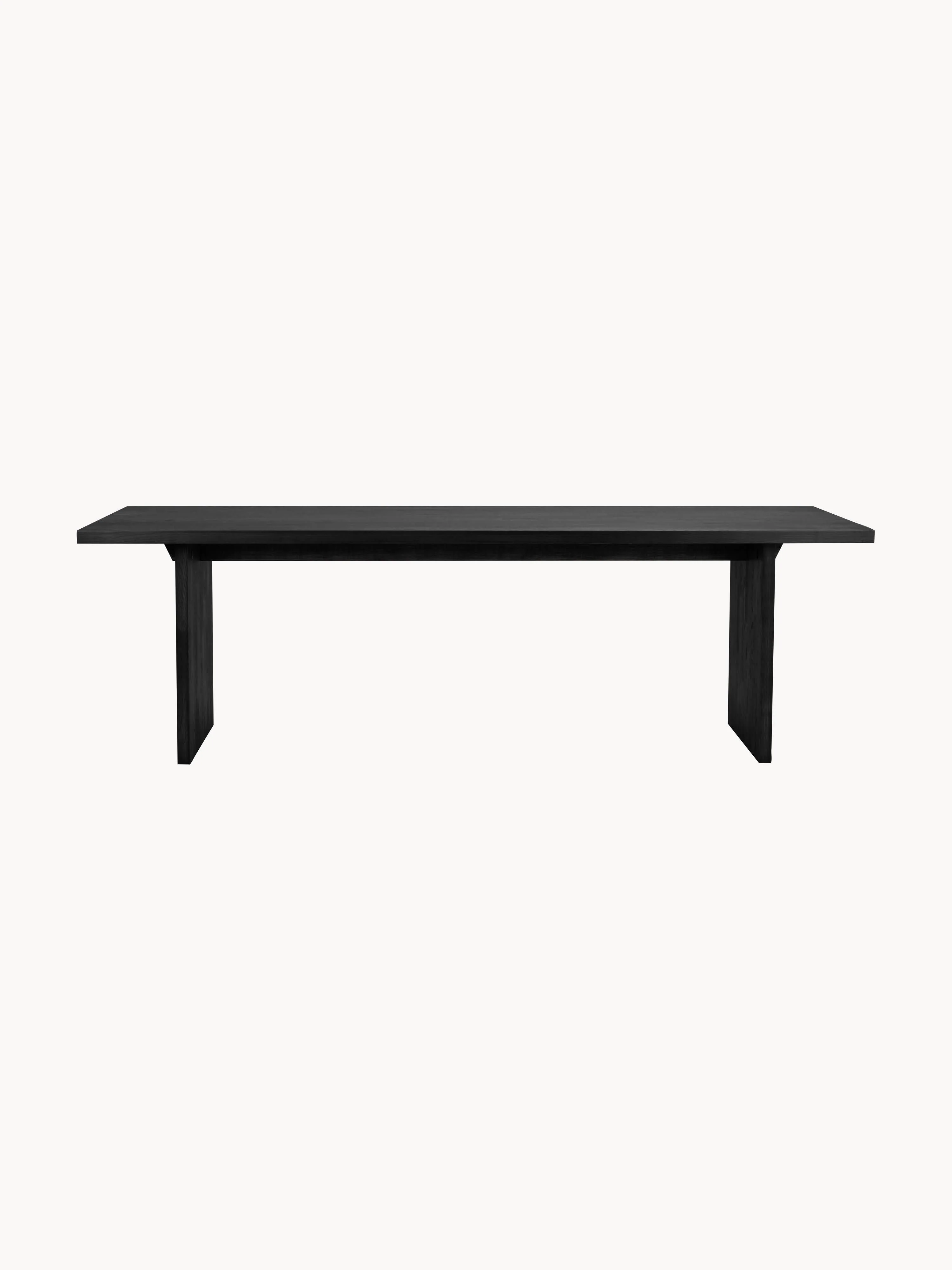 Eettafel Emmett van eikenhout, 240 x 95 cm