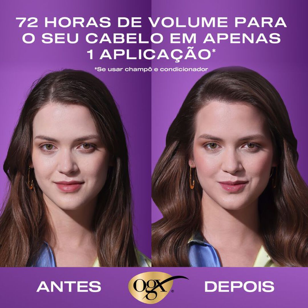 OGX Biotin Collagen Condicionador Volumizante Biotina & Colágeno - 385ml
