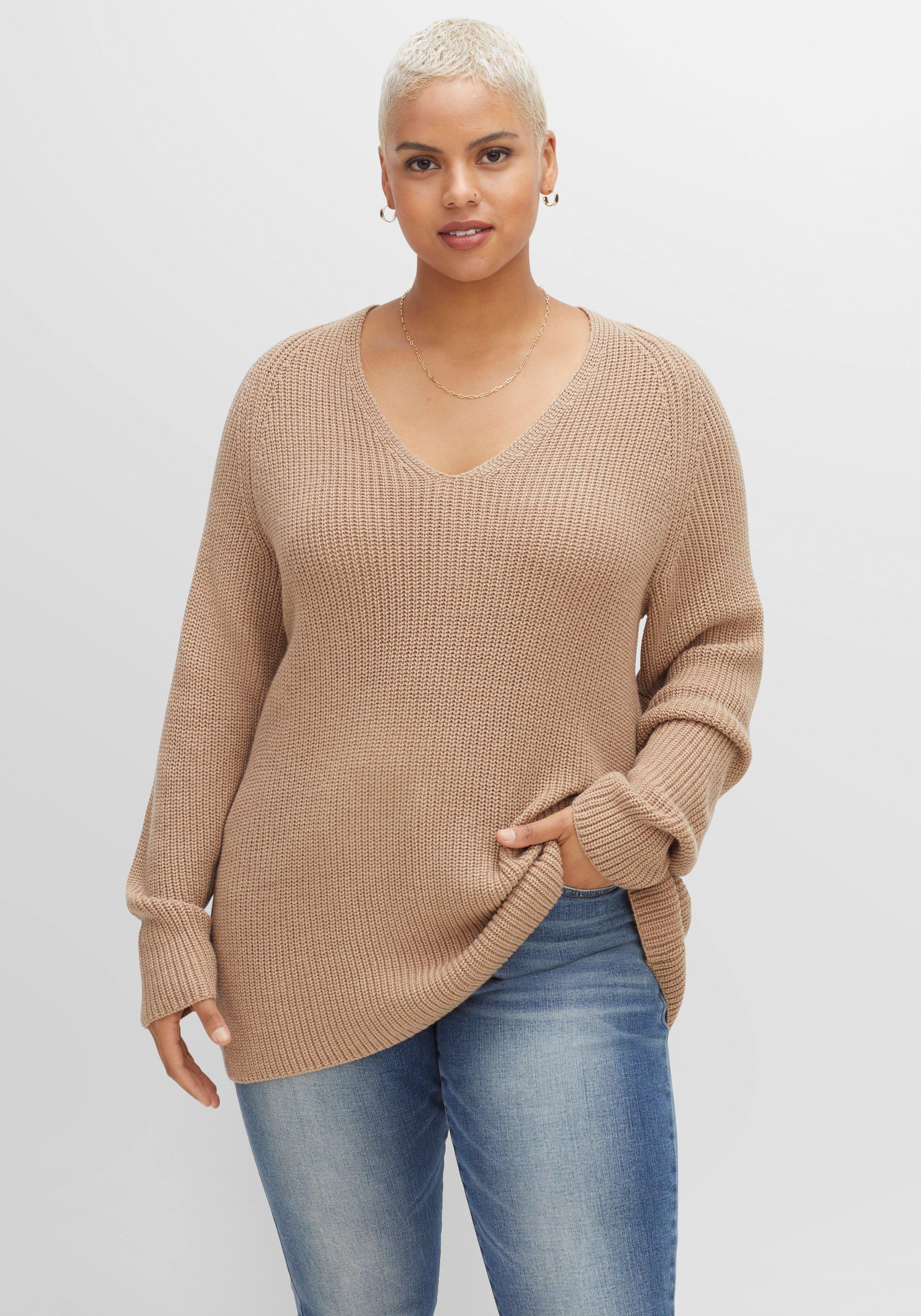 Pullover mit Kaschmir, in leichter A-Linie