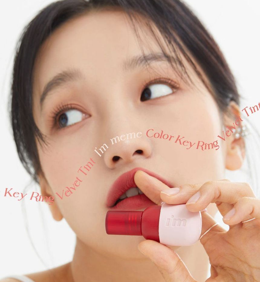 IK BEN MEME - Kleur sleutelhanger fluwelen tint - 7 kleuren