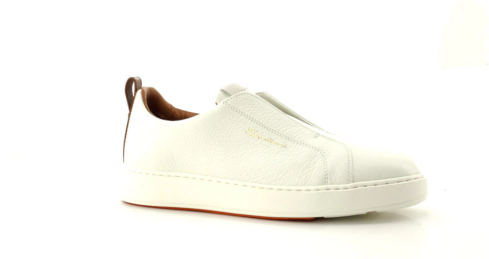 SANTONI - SNEAK AIR 21959 CBE BLANC