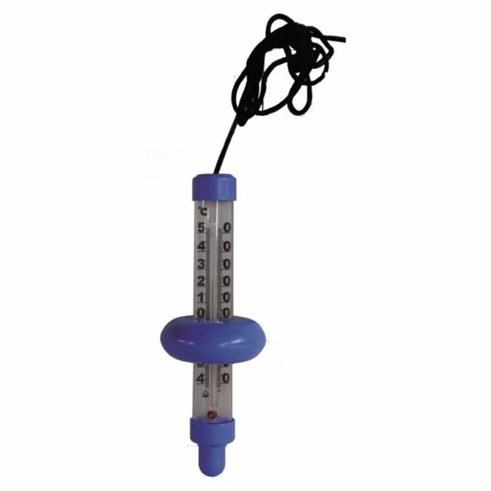 Talentools Zwembadthermometer Grijs/Blauw