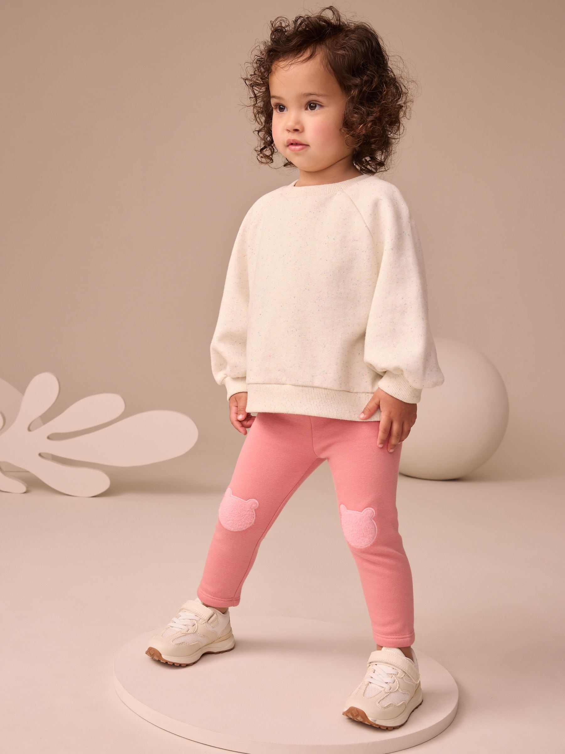 Roze - Behaaglijke legging (3mnd-7jr)