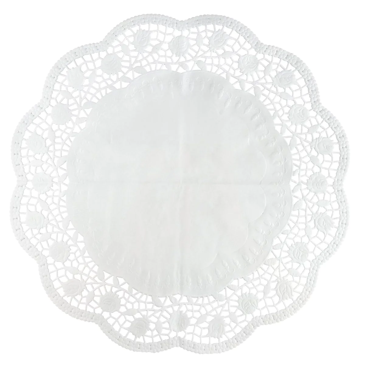 Lot de 30 napperons papier ronds pour tartes et gâteaux Smart Pastry Z