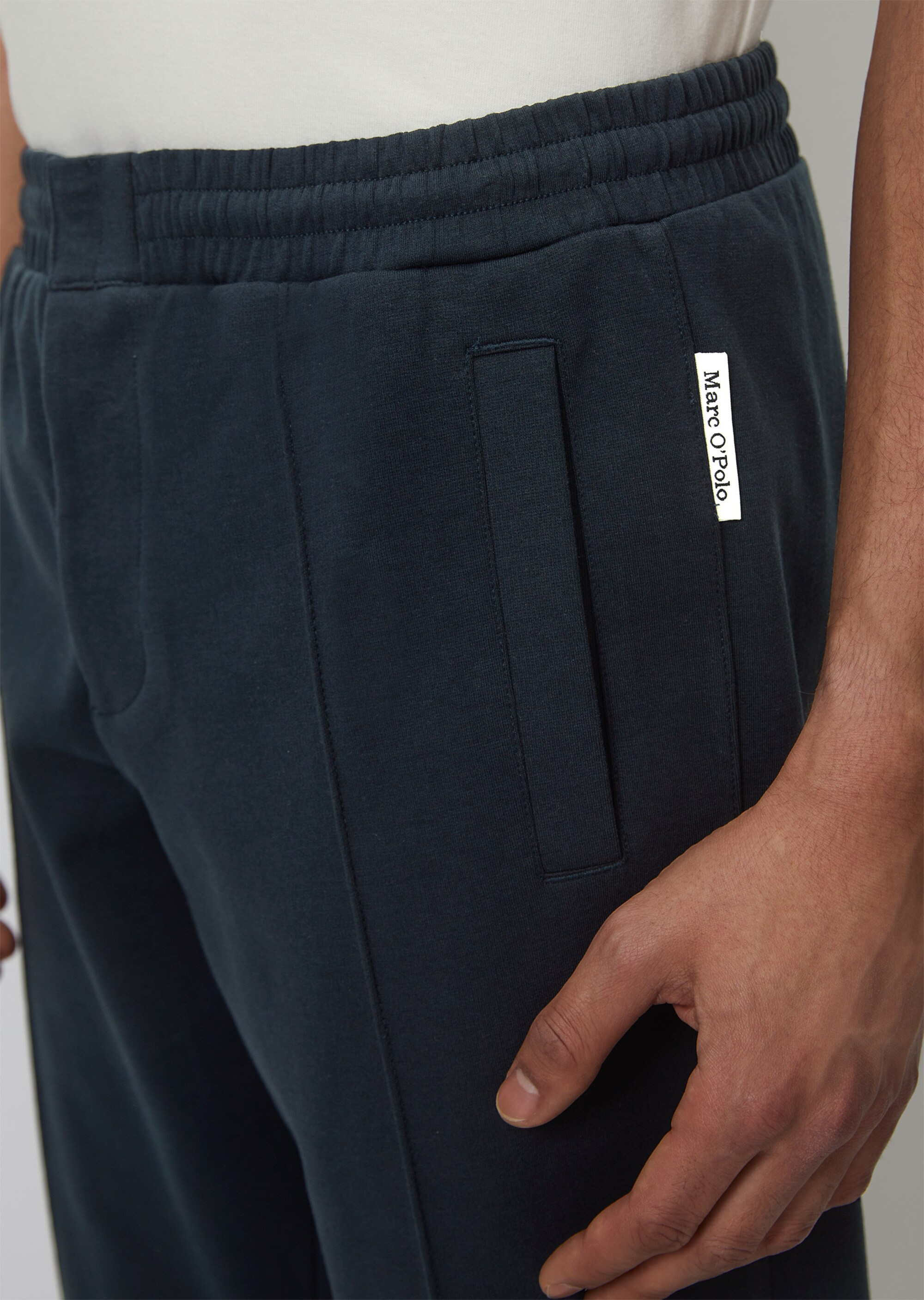 Sweathose regular mit Bundfaltennaht