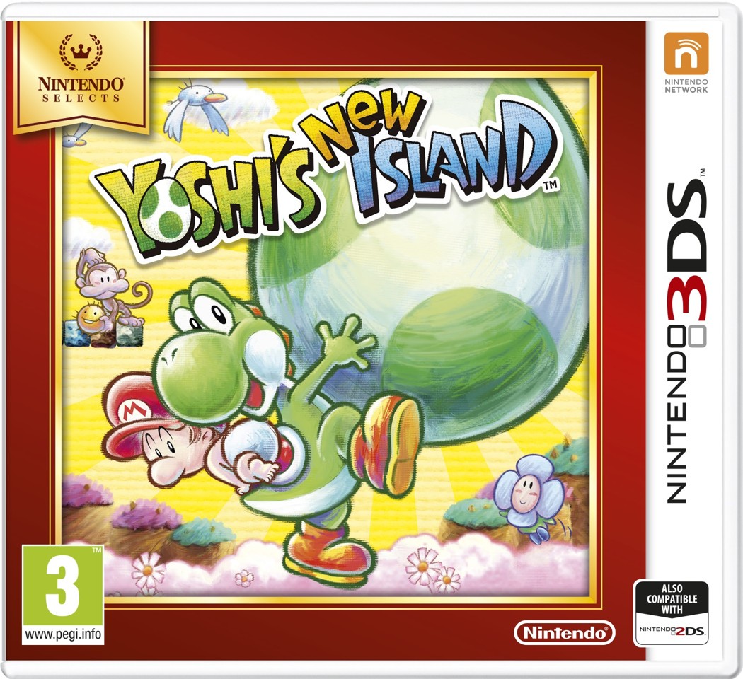 Yoshi's New Island (Select)- Nintendo 3DS