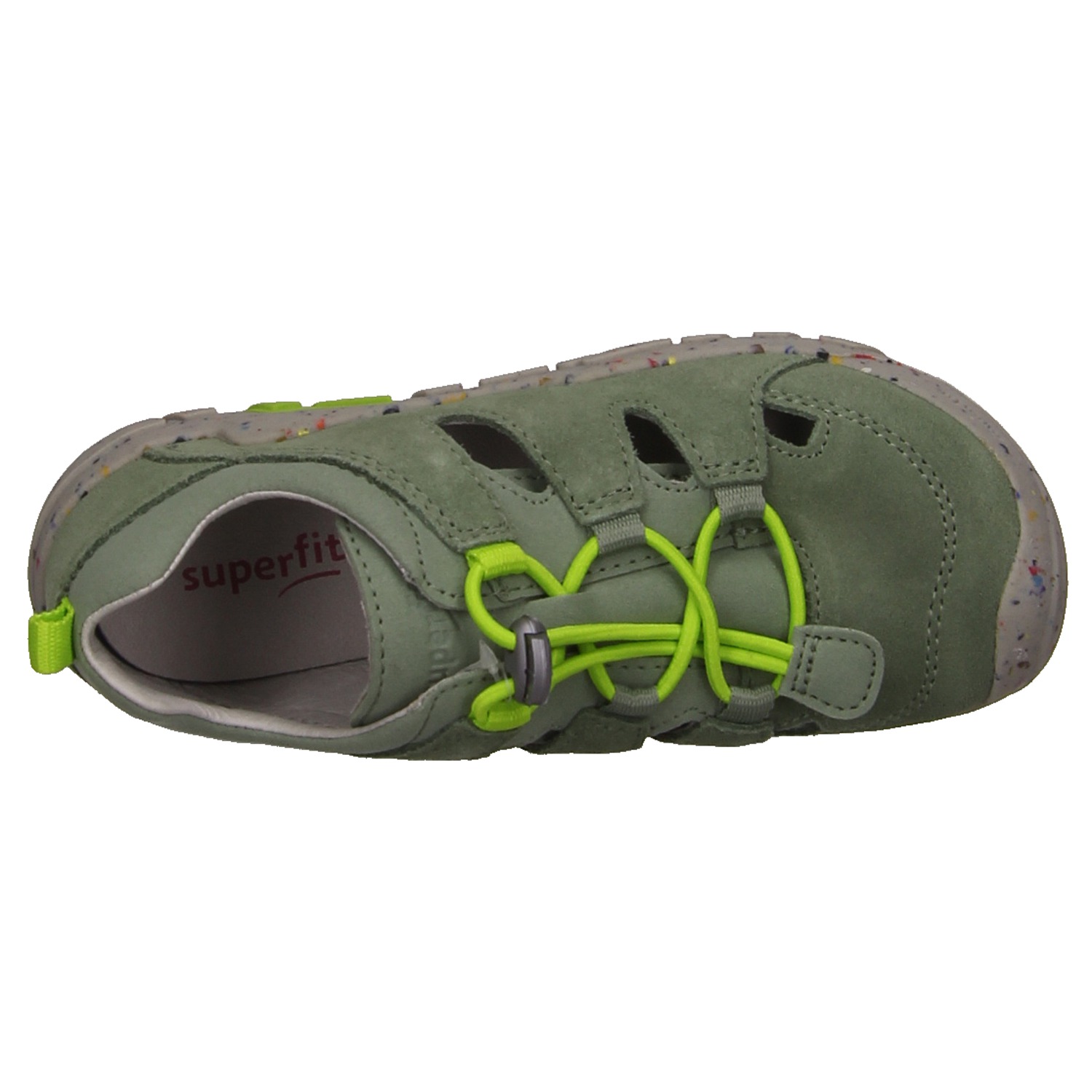 Superfit Schnürschuh hellgrün grün