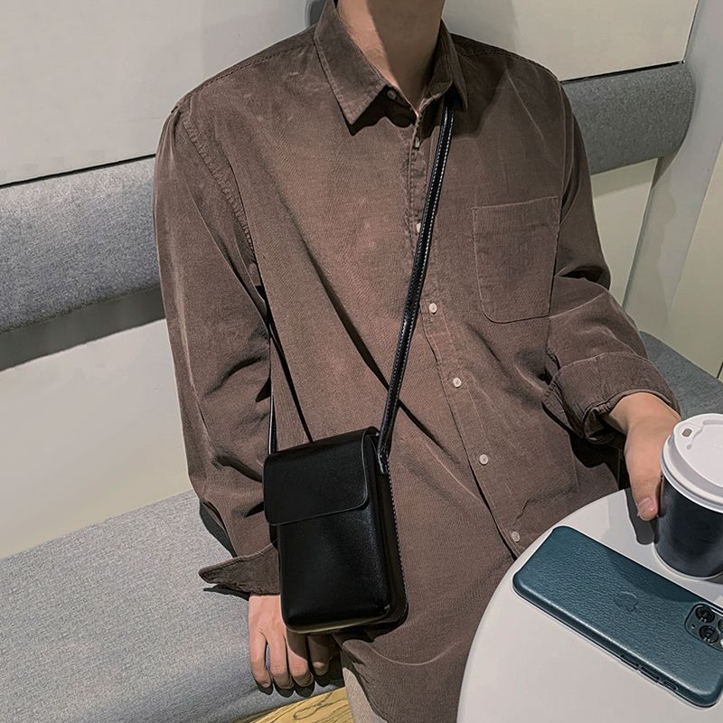 MRCYC - Effen mini-crossbodytas van imitatieleer
