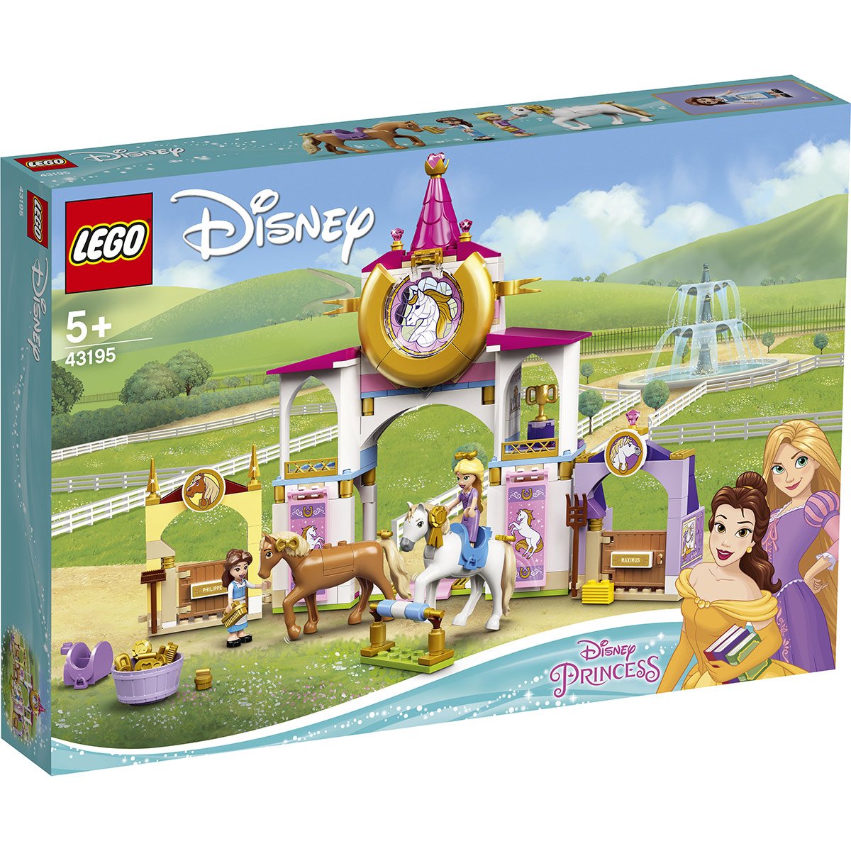 Les écuries royales de Belle et Raiponce LEGO  43195