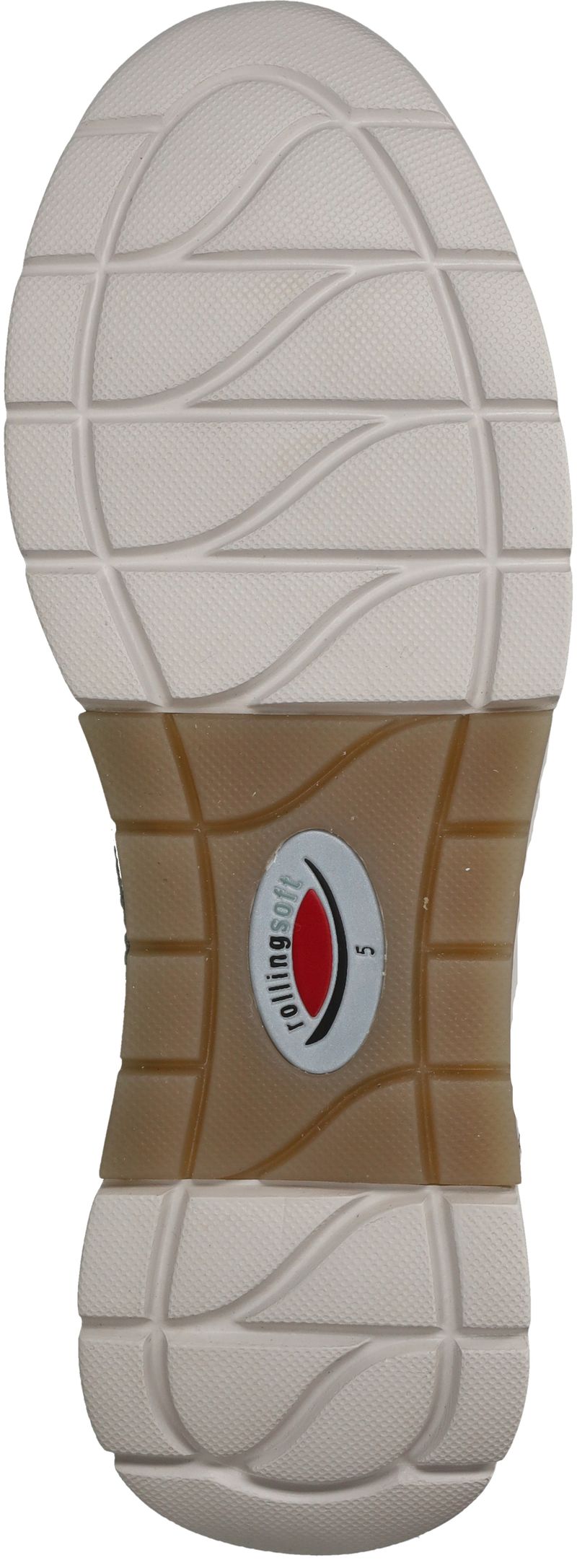 Gabor Rollingsoft Sneakers Beige Dames