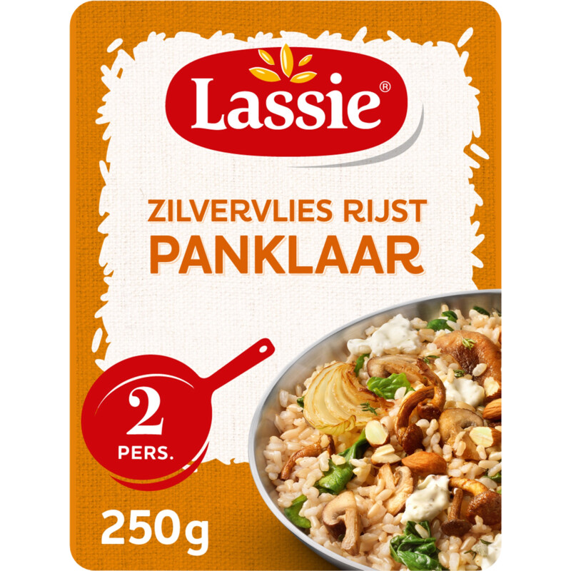 Lassie Zilvervlies rijst panklaar