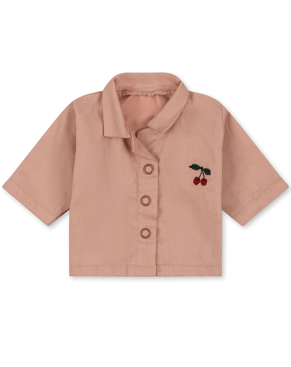 Puppenkleidung GERD GOES TO BED in mahagony rose