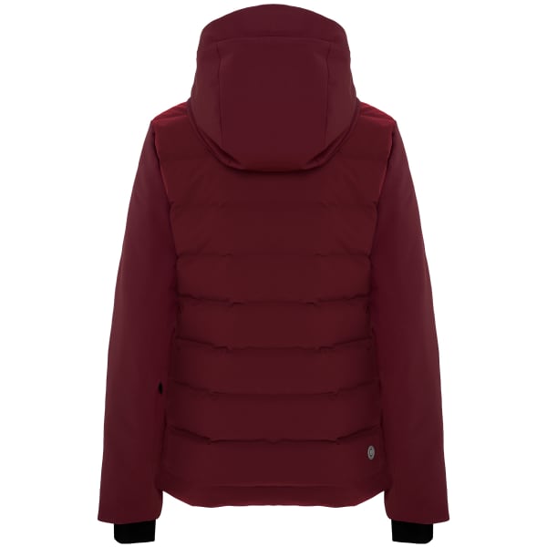Veste de ski COLMAR 2XC DUALITY LADIES SKI DOWN JACKET GARNET-PALE ROSE