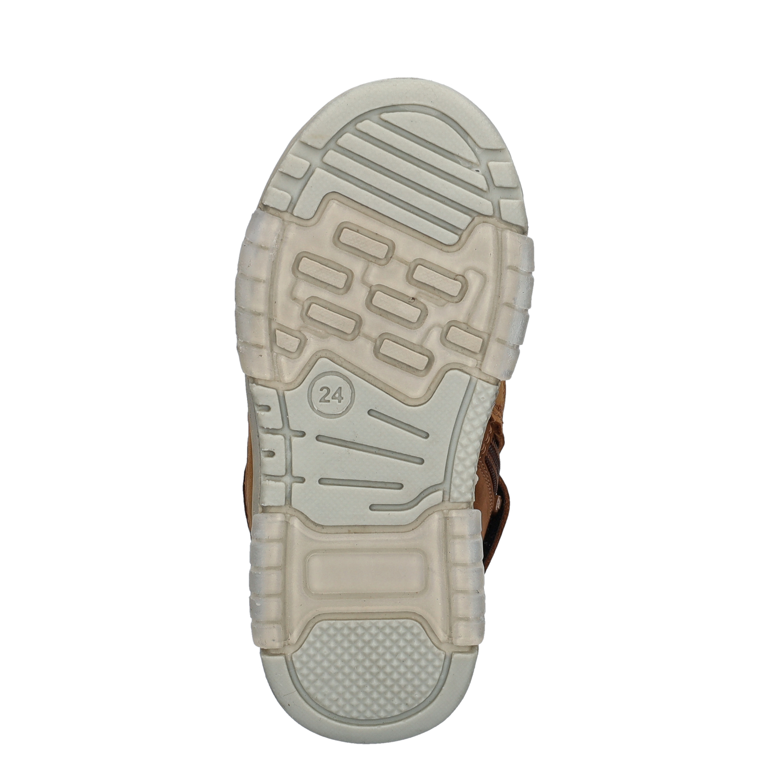 jongens hoge sneaker Nelson Kids Cognac