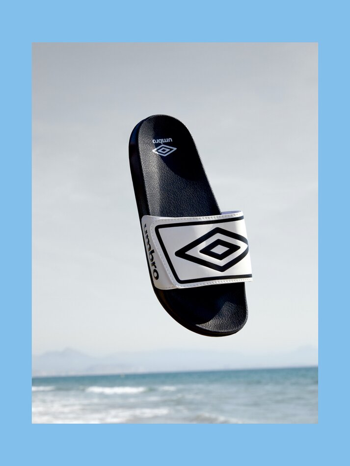 Sandália de banho UMBRO x LEFTIES - Branca