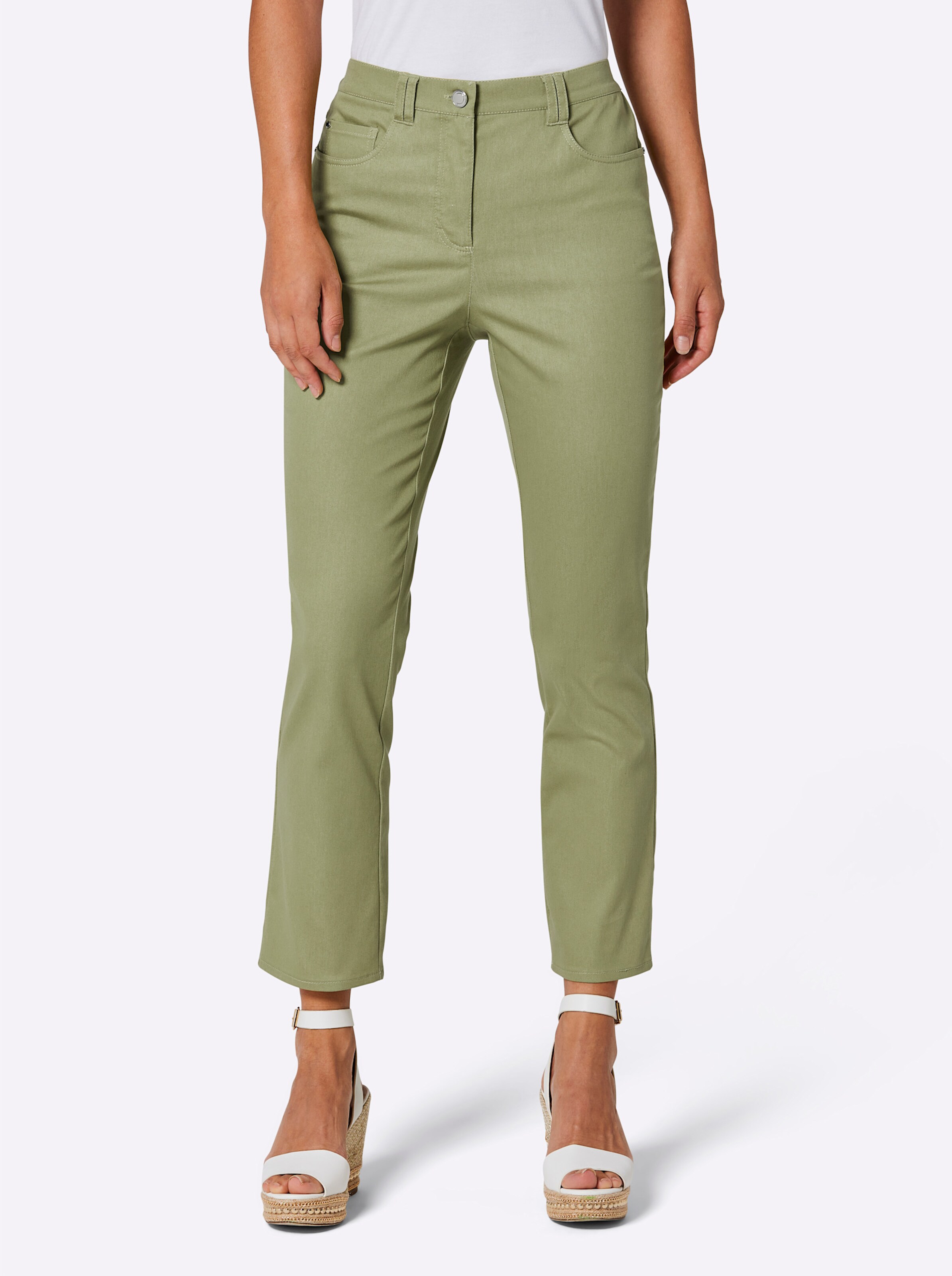 CREATION L PREMIUM Edel-Jeans in schilf