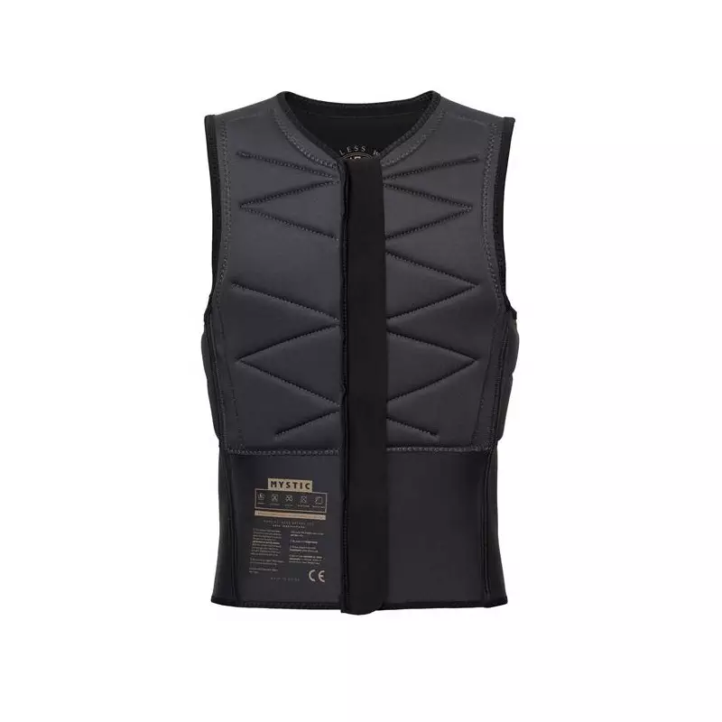 Gilet impact MYSTIC Outlaw Fzip Black