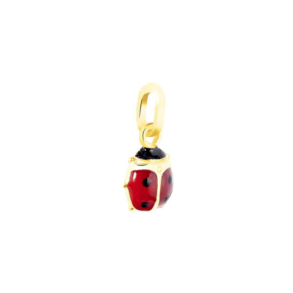 Pendentif Helidie Coccinelle Or Jaune