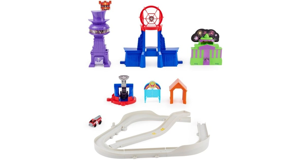 Spin MasterPaw Patrol - The Movie - True Metal Red Avonturenstad Racebaan
