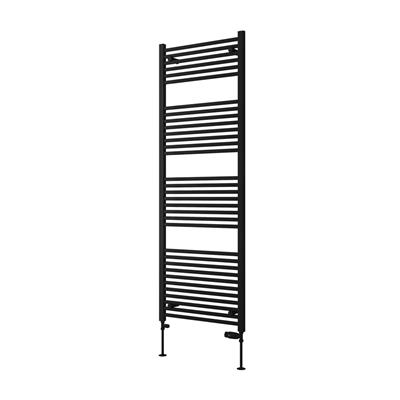 Eastbrook Biava multirail handdoekradiator 60x170cm 1072W zwart mat