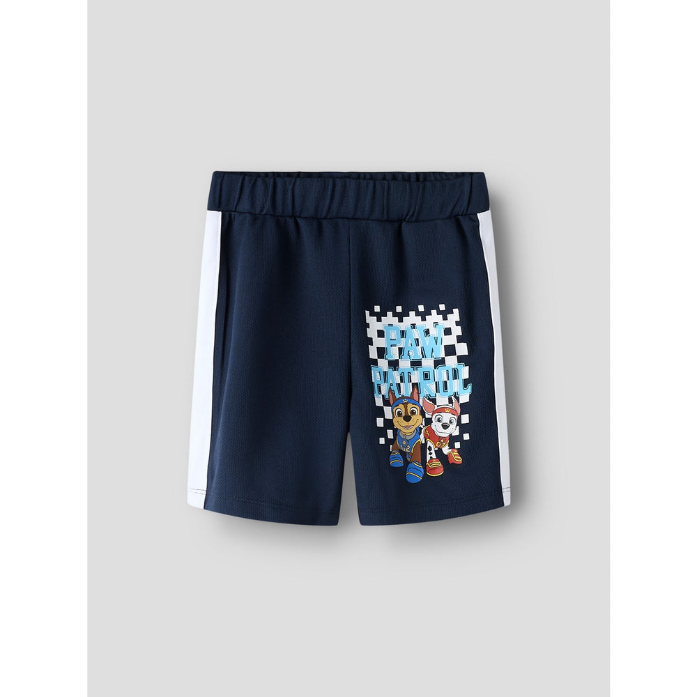 Køb Name It Navy Blazer Nmmmargo Paw Long Nreg Poly Shorts Cplg