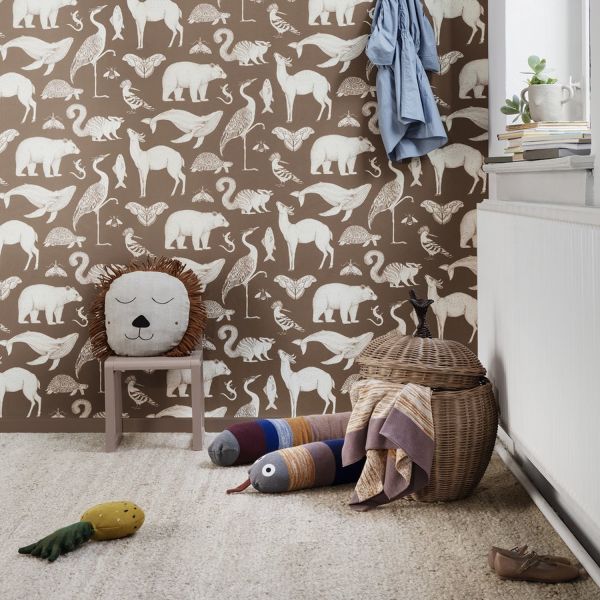 Ferm Living Apple Braided Opbergmand Small Natural
