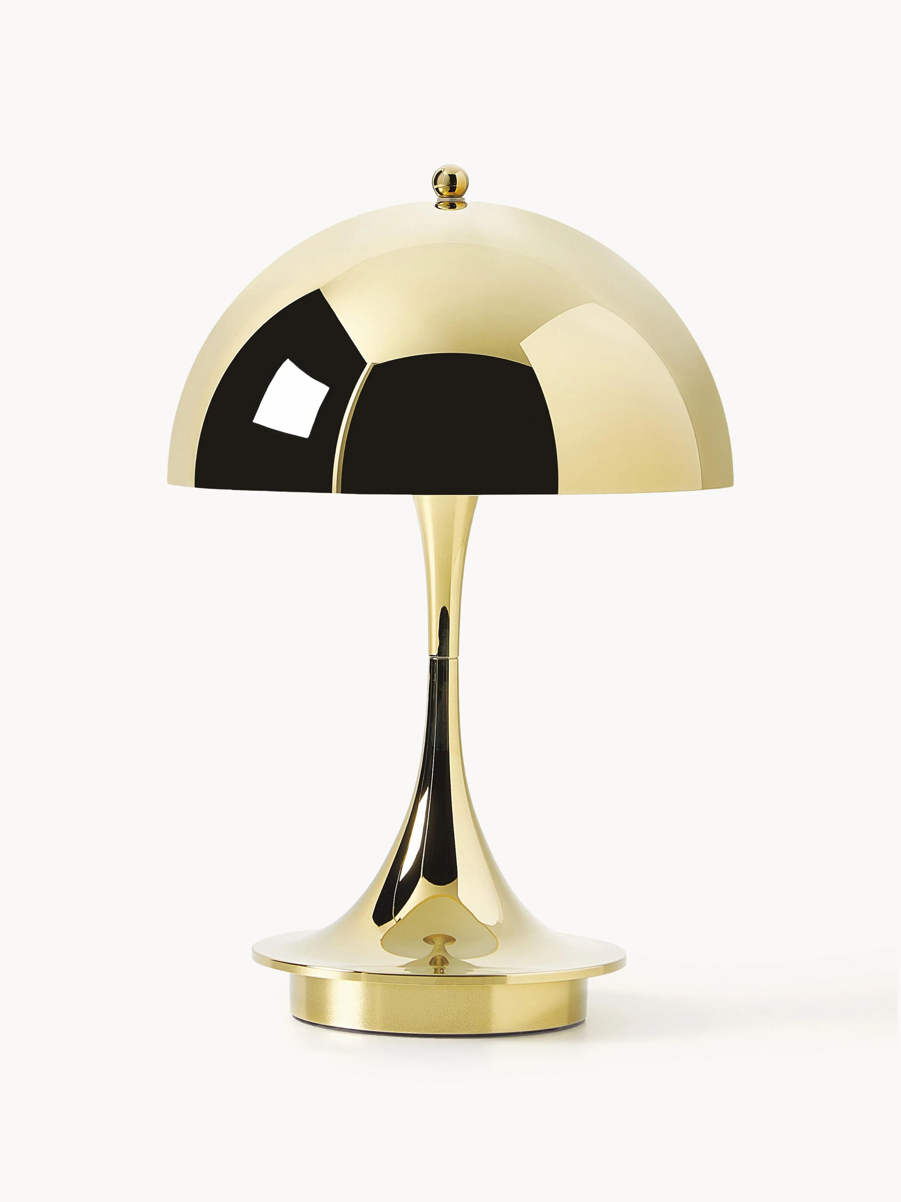 Draagbare dimbare LED tafellamp Panthella 160, design Verner Panton