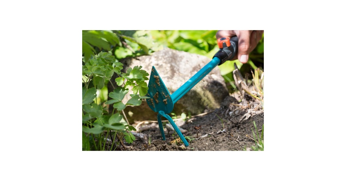 GARDENACombisystem handhark schoffel  (Turquoise, 8911-20)