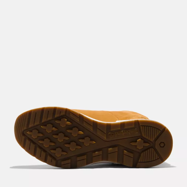 Bota de caminhada Sprint Trekker feminina na cor amarela