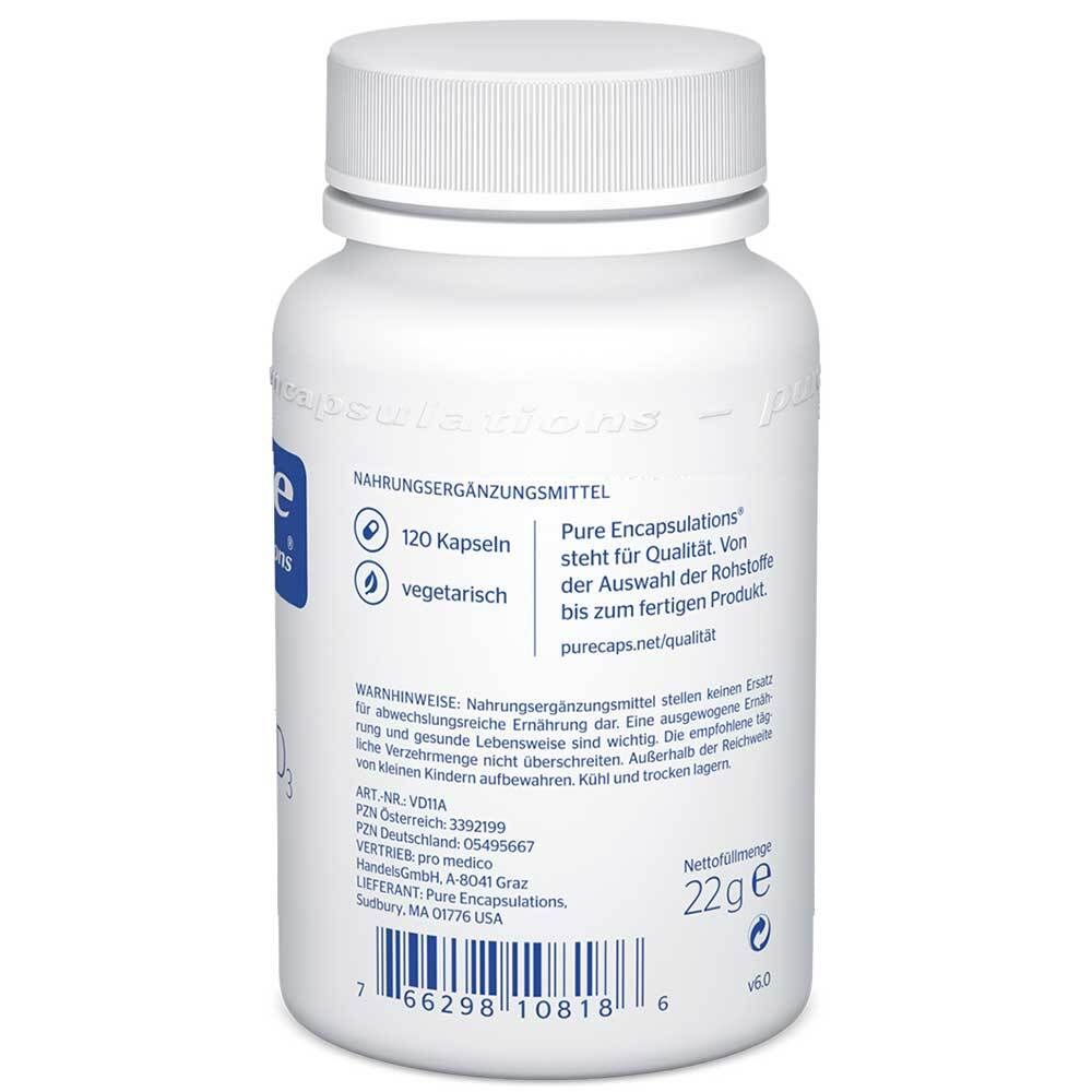 pure encapsulations® Vitamin D3 1000 I.E.