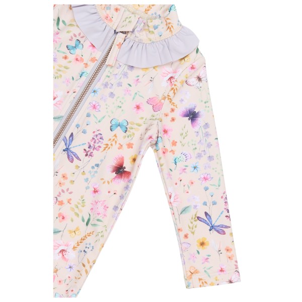 Mikk-Line - Kid's Swim Suit L/S UV Frill AOP - Lycra