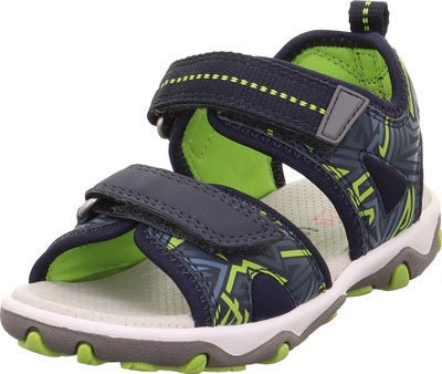 Superfit Mike 3.0 Sandaler, Blå/Lysegrønn