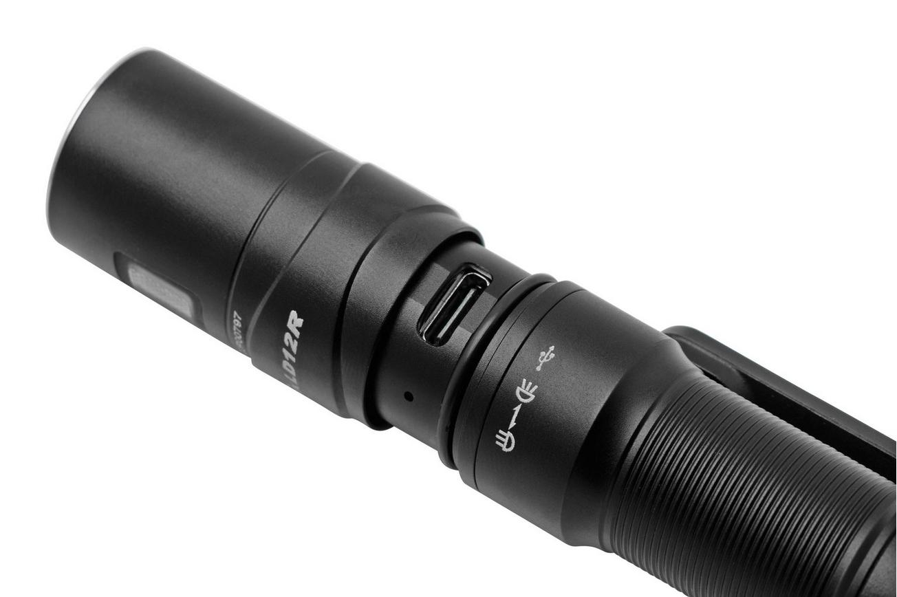 Fenix LD12R oplaadbare led-zaklamp, 600 lumen