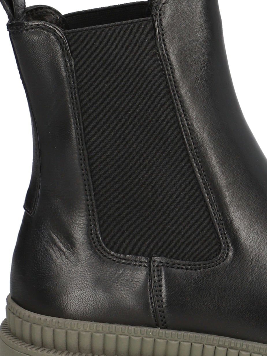 Glattleder Chelsea Boot
